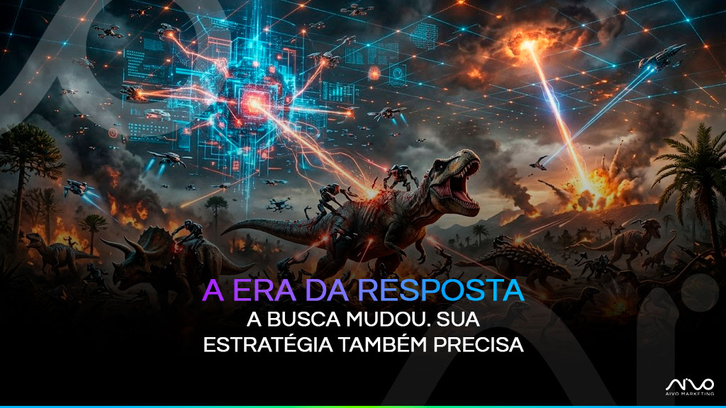 Inteligência artificial mudando o marketing digital e a forma como empresas aparecem nas buscas online