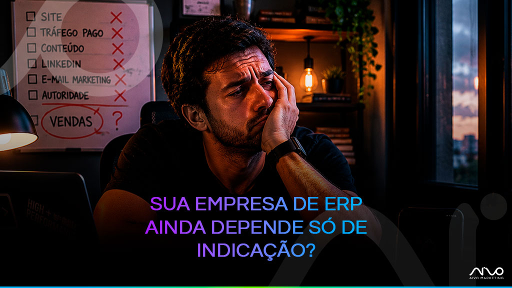 Equipe comercial de empresa ERP analisando estratégias digitais para geração de leads e vendas online